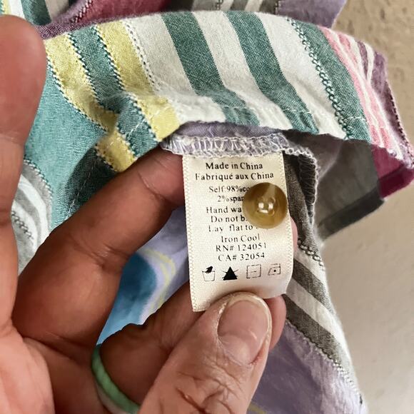 Anthropologie kids The Odells stripe sleeveless top - Picture 4 of 7